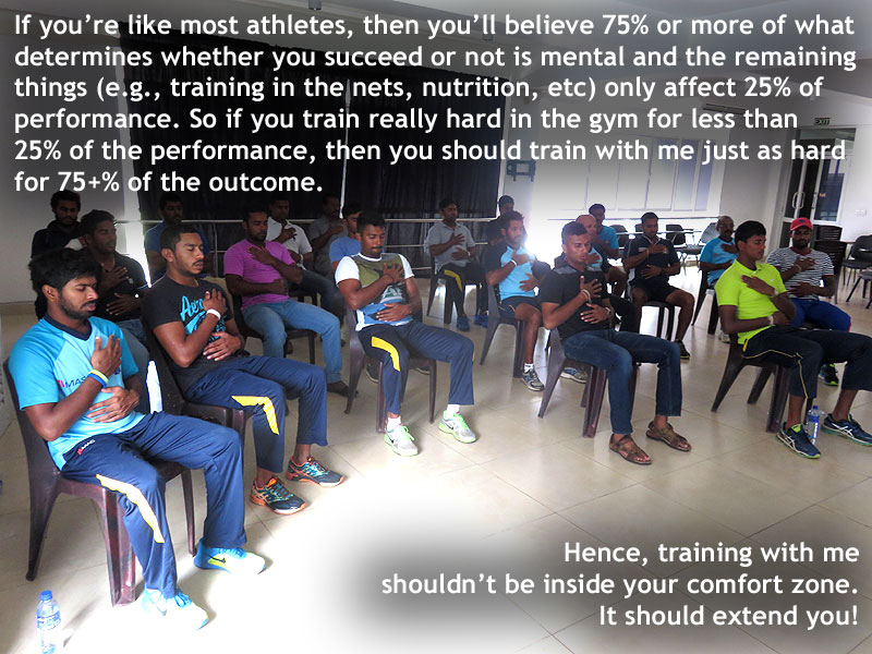 What determines whether you succeed or not